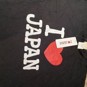I ❤️ Japan T-shirt NWT large